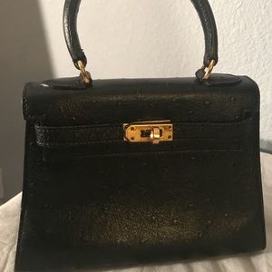 Vintage style black mini